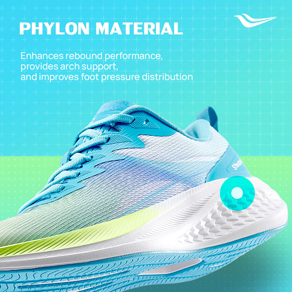 Ultra-Light Shock-Absorbing Non-Slip Running Sneakers for Gym & Training