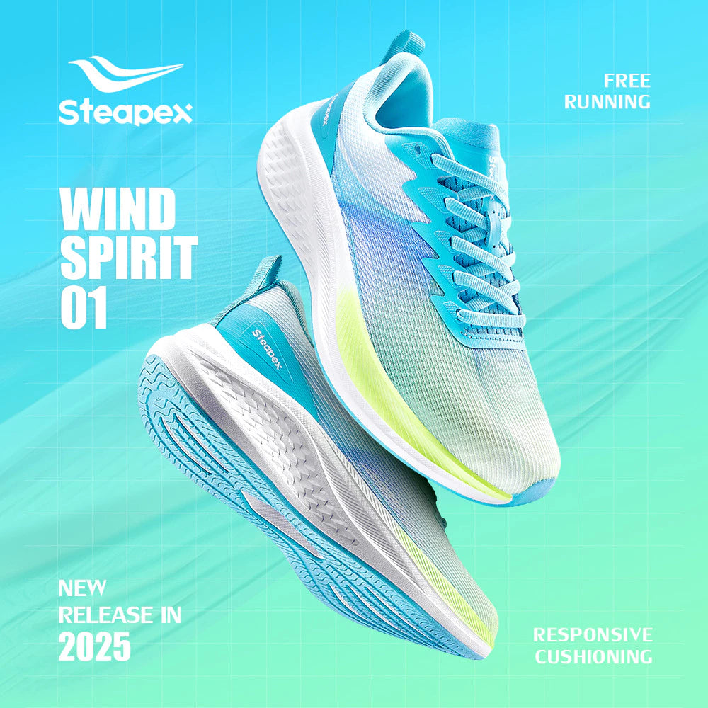 Ultra-Light Shock-Absorbing Non-Slip Running Sneakers for Gym & Training