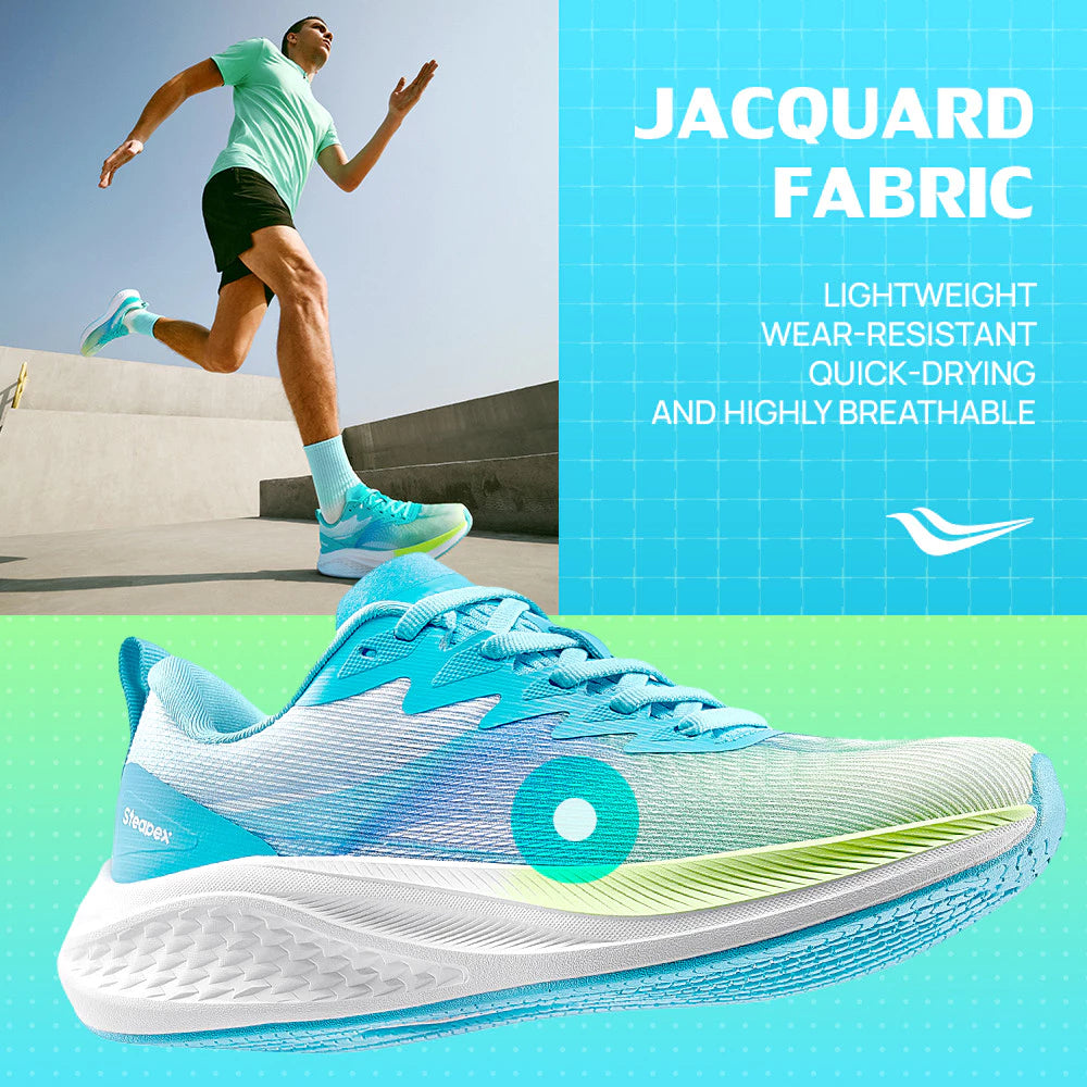 Ultra-Light Shock-Absorbing Non-Slip Running Sneakers for Gym & Training